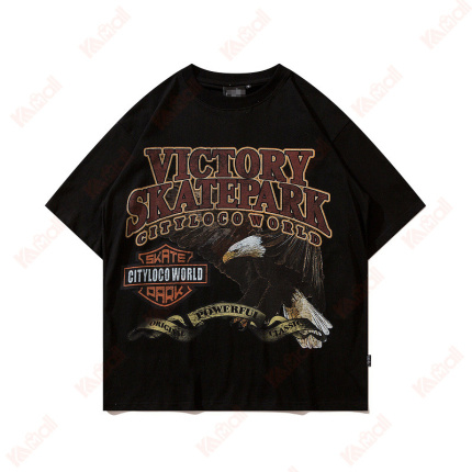 hip hop t shirts cartoon pattern